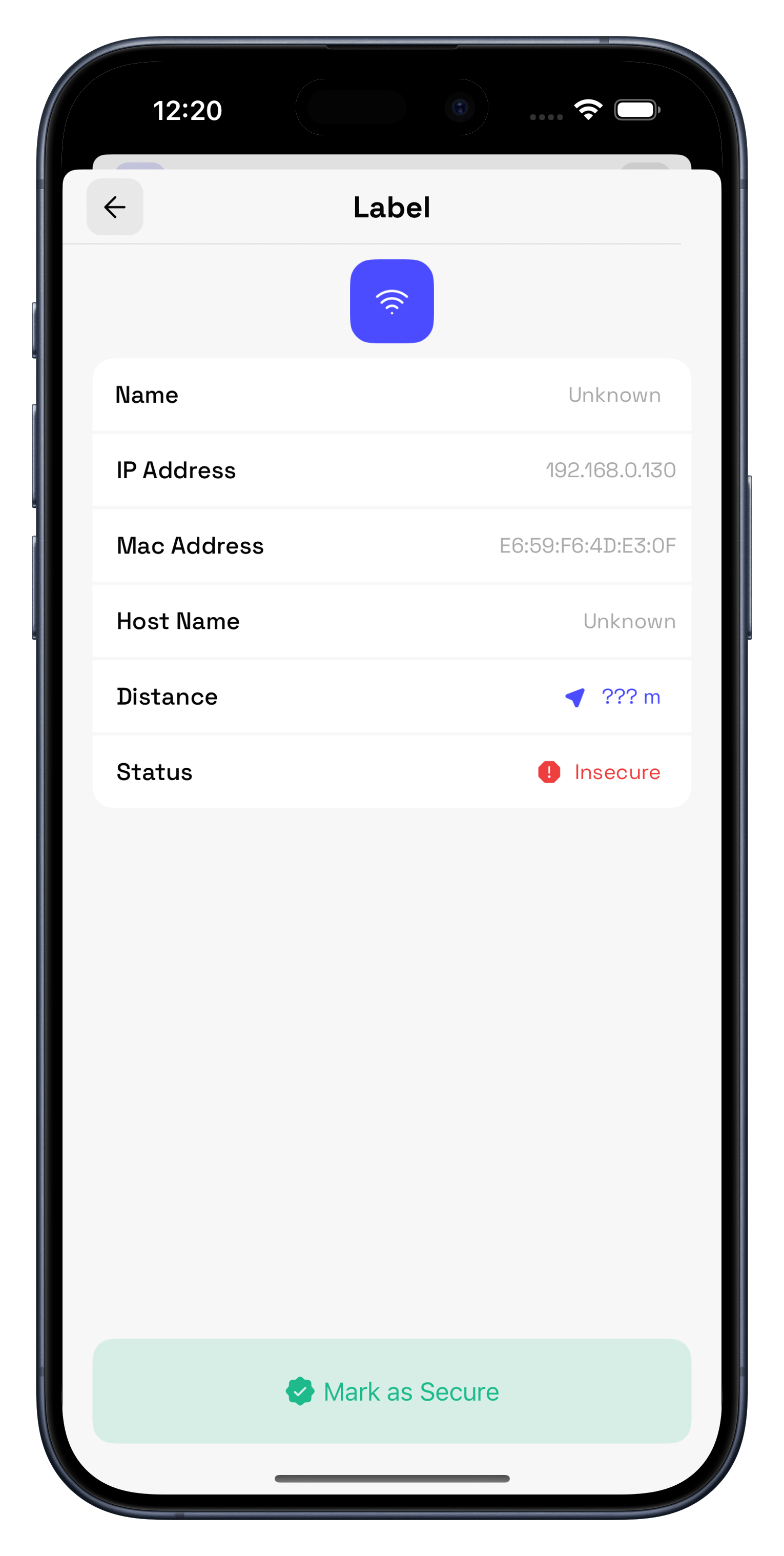 Hidden Camera Detector – Screen 3