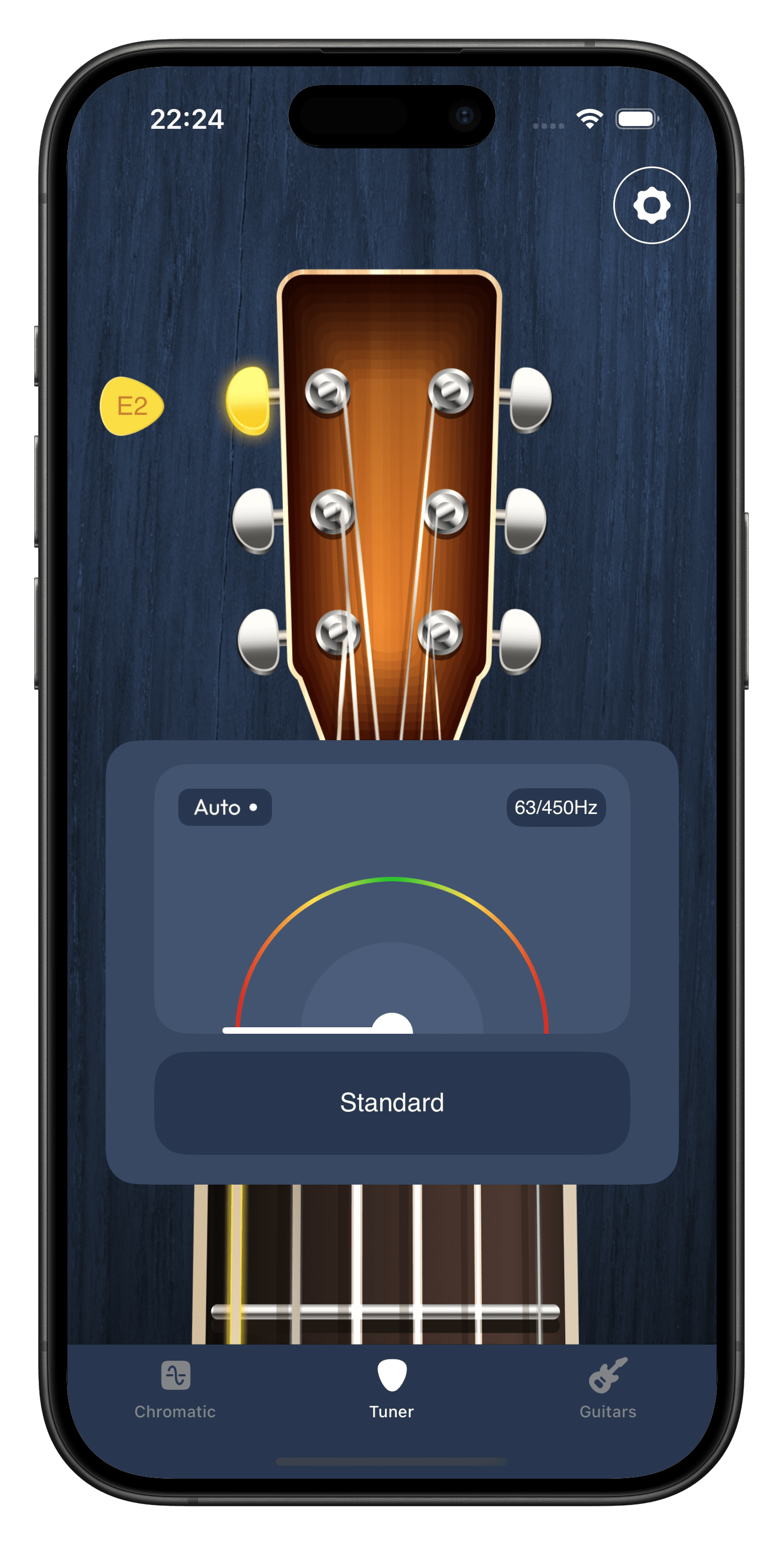 Guitar Tuner – Screen 2