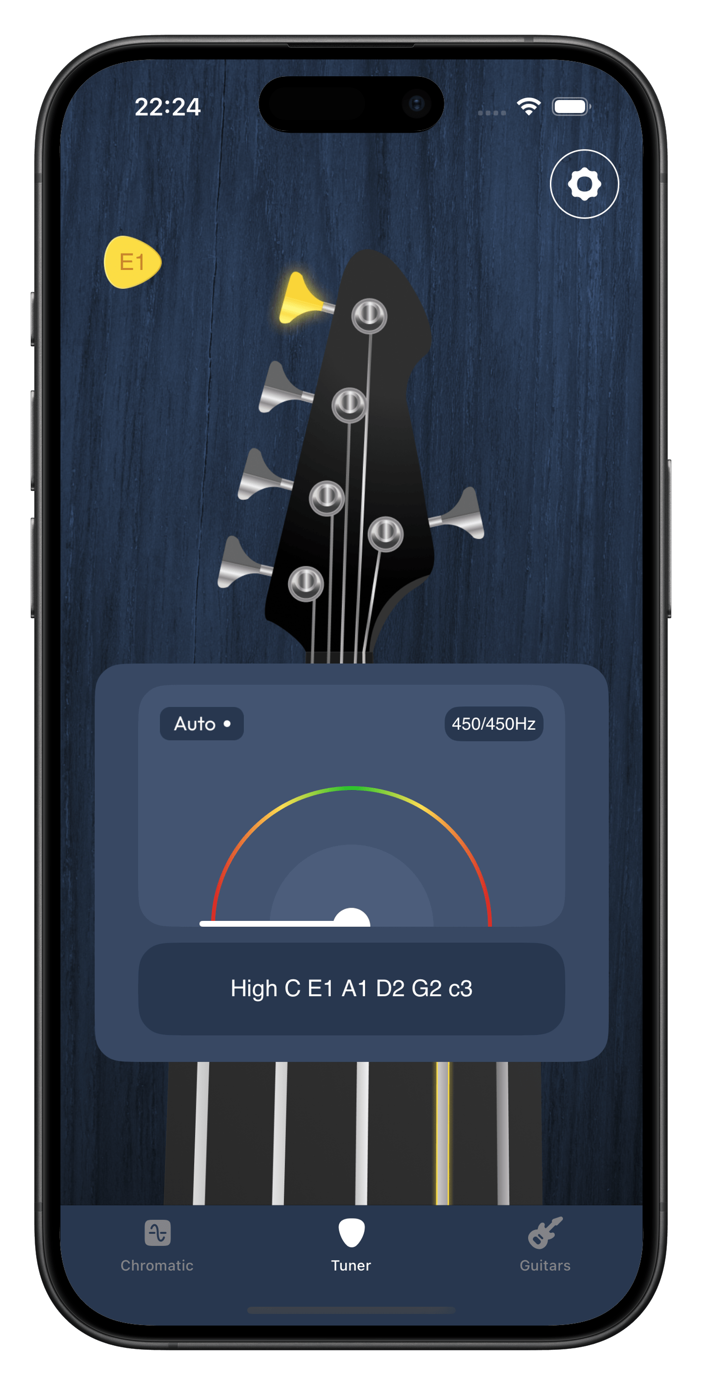 Guitar Tuner – Screen 3