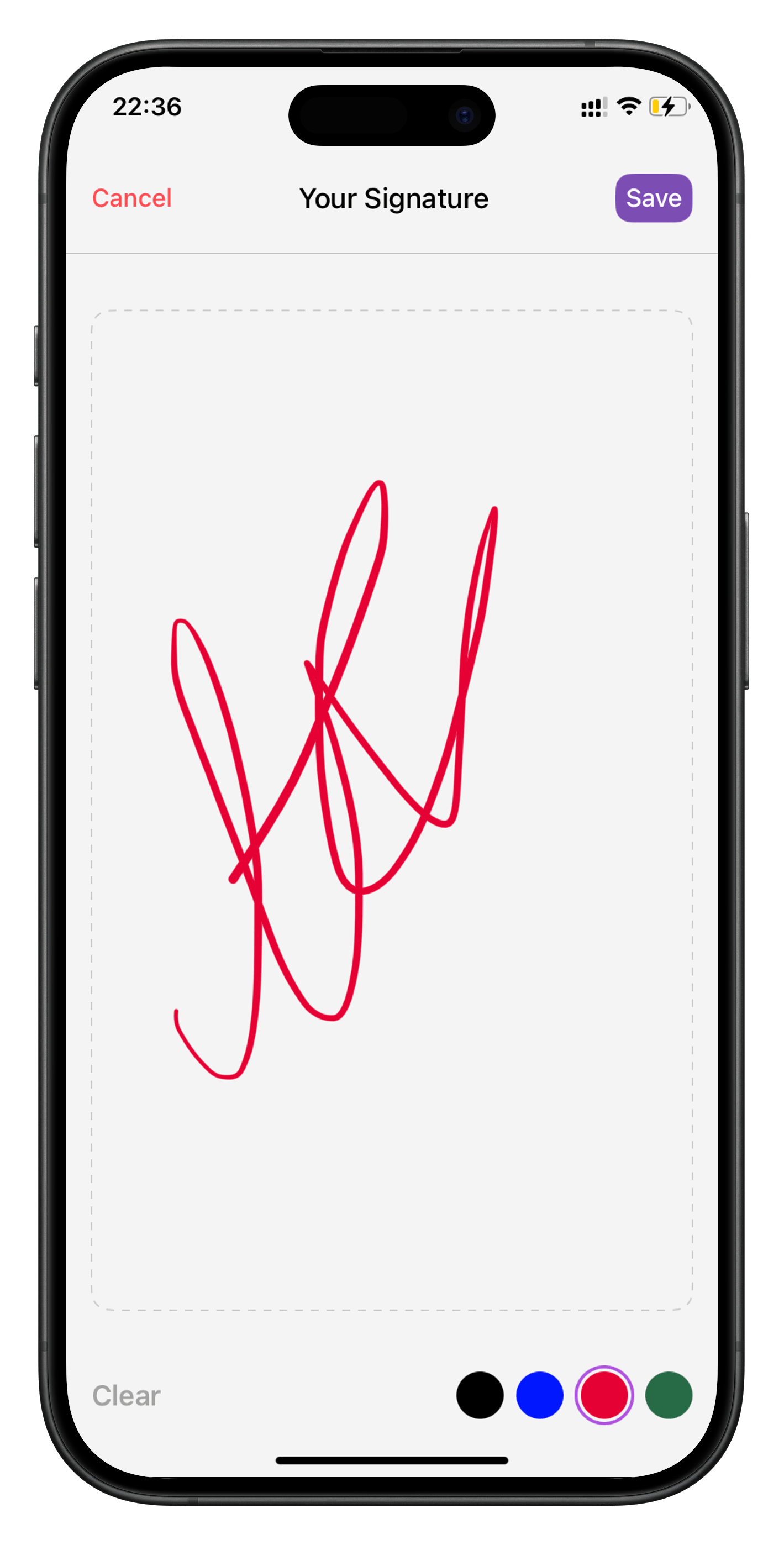 Docs Sign – Screen 2