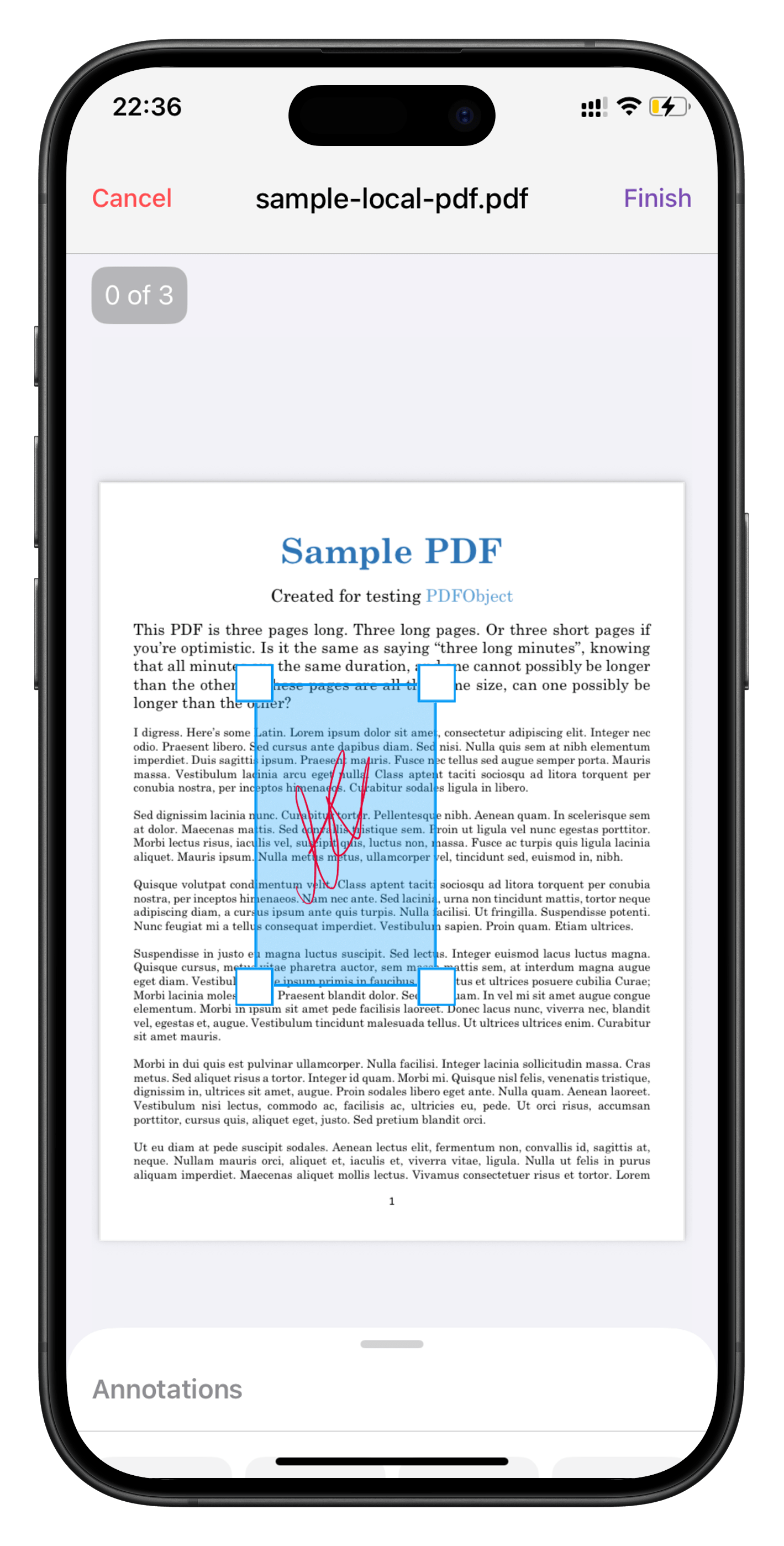 Docs Sign – Screen 3