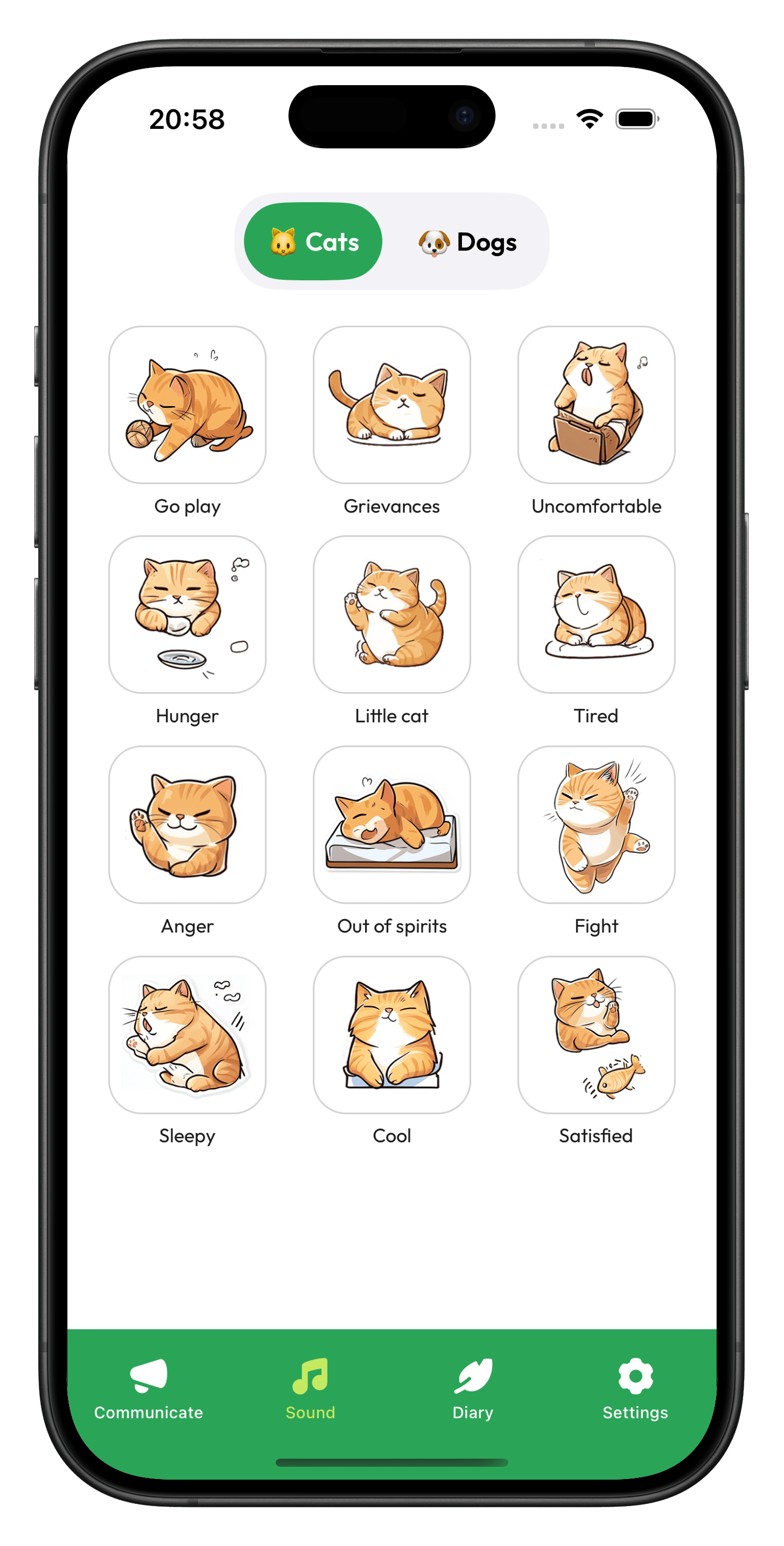 Pet Translator – Screen 2