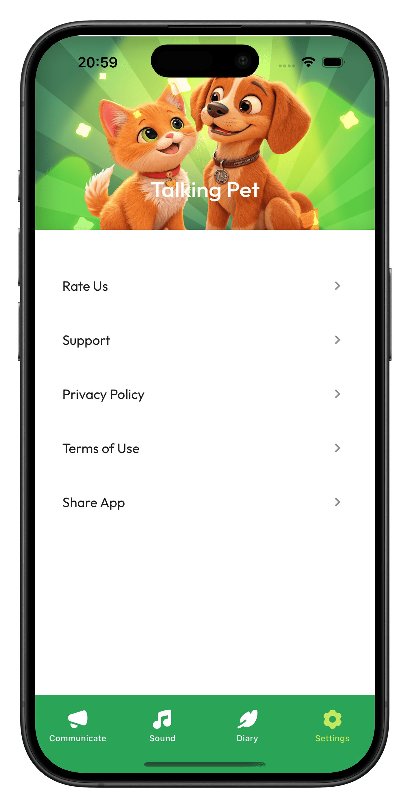 Pet Translator – Screen 4