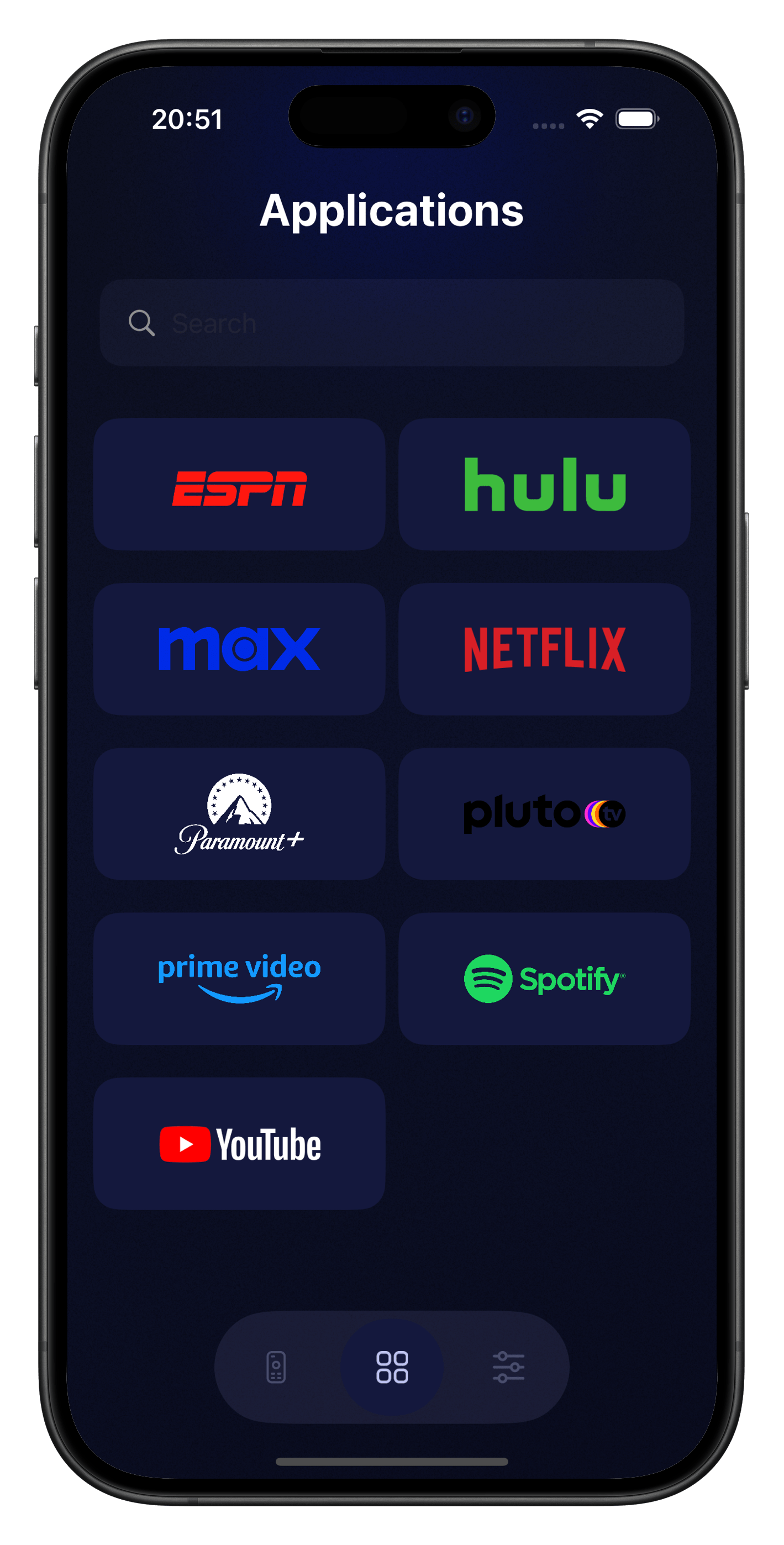 TV Remote Control – Screen 3